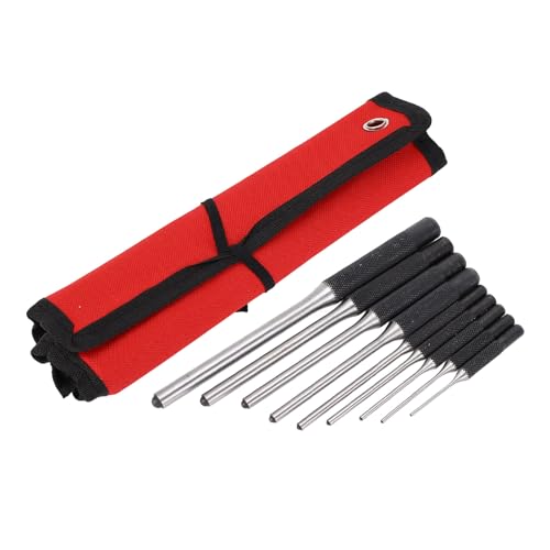 Roll Pin Punch Set Hochgeschwindigkeit Stahl 9 PCs Multi -funktionaler Pin -Loch -Werkzeug -Kit für Automobil Uhr Reparatur Schmuckhandwerk able Pin Starter Punch Punch Storage von DANAIXZ