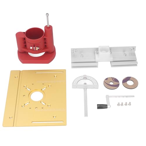 Router Tischlift System 4 Stcs Set Robus ABS Aluminiumlegierung 46 mm Hebebasis Basis Einsatzplatte Rückenlehre für Holzbearbeitung zum Trimmen von Holzbearbeitung Router Tischlift System 4 Stcs Set Robus ABS Aluminiumlegierung 46 mm Hebebasis Basis Einsatzplatte Rückenlehre für Holzbearbeitung zum Trimmen von Holzbearbeitung von DANAIXZ