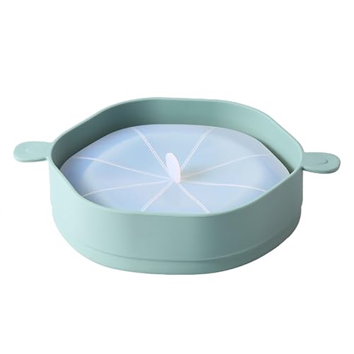 Silikon -Mikrowelle Popcorn Popper Faltbarer Popcorn Maker Bowl mit Deckelhandles Ölsnack Hersteller für Heimküche Wohnheim RV Spülmaschine Safe Safe Silikon -Mikrowelle Popcorn Popper Faltbarer Popcorn Maker Bowl mit Deckelhandles Ölsnack Hersteller für Heimküche Wohnheim RV Spülmaschine Safe Safe von DANAIXZ
