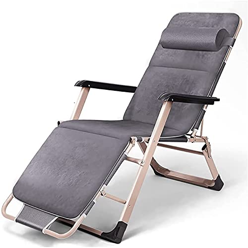 DANBOOL Zero Gravity Lounge Chair, Zero Gravity Klappstuhl, Luxus-Klappstuhl, Balkon-Lunch-Stuhl, tragbarer Multifunktions-Lounge-Stuhl für den Hausgarten, Lounge-Stuhl, Komfortables Jubiläum von DANBOOL