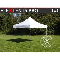 Dancover - Faltzelt Faltpavillon Wasserdicht FleXtents pro 3x3m Weiß Dancover - Faltzelt Faltpavillon Wasserdicht FleXtents pro 3x3m Weiß von DANCOVER