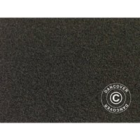 Schwarzer Teppich, 1,25x8m, 400g - Schwarz von DANCOVER