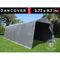 Zeltgarage Garagenzelt pro 3,77x9,7x3,18m pvc, Grau - Grau von DANCOVER