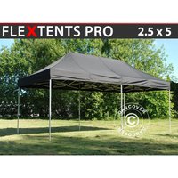 Faltzelt Faltpavillon Wasserdicht FleXtents PRO 2,5x5m Schwarz Faltzelt Faltpavillon Wasserdicht FleXtents PRO 2,5x5m Schwarz von DANCOVER