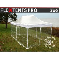 Faltzelt Faltpavillon Wasserdicht FleXtents PRO 3x6m Transparent, Faltzelt Faltpavillon Wasserdicht FleXtents PRO 3x6m Transparent, von DANCOVER