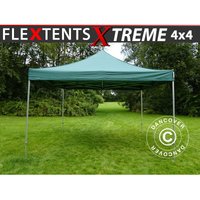 Faltzelt Faltpavillon Wasserdicht FleXtents Xtreme 60 4x4m Grün Faltzelt Faltpavillon Wasserdicht FleXtents Xtreme 60 4x4m Grün von DANCOVER
