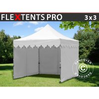 Faltzelt Faltpavillon Wasserdicht FleXtents pro 'Morocco' 3x3m Faltzelt Faltpavillon Wasserdicht FleXtents pro 'Morocco' 3x3m von DANCOVER