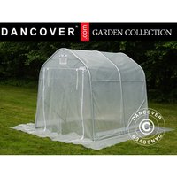 Foliengewächshaus, 2x2x2m, pe, 4m², Transparent - Durchsichtig von DANCOVER