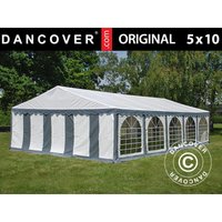 Partyzelt Pavillon Festzelt Dancover Original 5x10m PVC 900, von DANCOVER