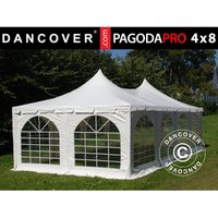 Partyzelt Pavillon Festzelt Dancover Pagoda pro 4x8m, pvc von DANCOVER