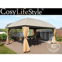 Pavillon San Jose mit Vorhängen und Moskitonetz, 3,6x5m, von DANCOVER