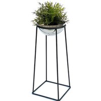 Dandibo - Blumenhocker Metall mit Topf Schwarz Silber 56 cm Blumenständer 96078 m Blumensäule Modern Pflanzenständer Pflanzenhocker Dandibo - Blumenhocker Metall mit Topf Schwarz Silber 56 cm Blumenständer 96078 m Blumensäule Modern Pflanzenständer Pflanzenhocker von DANDIBO