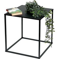 Couchtisch Schwarz Metall s Beistelltisch Wohnzimmer 96252 Tisch Beistelltisch 42 cm Sofatisch Küchentisch Modern - Dandibo von DANDIBO