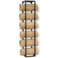 DanDiBo Handtuchhalter Bad Wand Metall Schwarz 96243 Modern Handtuchregal Wandmontage Wandhandtuchhalter Badezimmer von DANDIBO