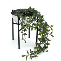 Dandibo - Blumenhocker Metall mit Topf Schwarz Silber 25 cm Blumenständer 96257 s Blumensäule Modern Pflanzenständer Pflanzenhocker Dandibo - Blumenhocker Metall mit Topf Schwarz Silber 25 cm Blumenständer 96257 s Blumensäule Modern Pflanzenständer Pflanzenhocker von DANDIBO