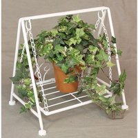 Dandibo - Blumenhocker Schaukel 'Romance' Weiß 2073 Blumenständer 30 cm Puppe Dekoration Dandibo - Blumenhocker Schaukel 'Romance' Weiß 2073 Blumenständer 30 cm Puppe Dekoration von DANDIBO