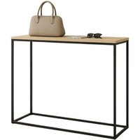 Dandibo - Konsolentisch Schmal Metall Modern 100x80x30 cm Sideboard Beistelltisch 96636 Ablagetisch Flurtisch Sofatisch von DANDIBO