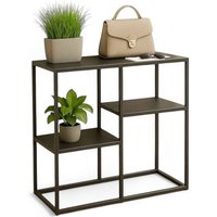Dandibo - Konsolentisch Schmal Metall Modern 80x80x26 cm Sideboard Beistelltisch 96634 Ablagetisch Flurtisch Sofatisch Dandibo - Konsolentisch Schmal Metall Modern 80x80x26 cm Sideboard Beistelltisch 96634 Ablagetisch Flurtisch Sofatisch von DANDIBO