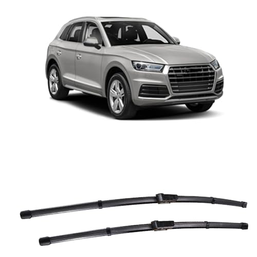 DANETI 26"+20" Auto Scheibenwischer Vorne, für Audi Q5 2018-2023 Set Wischer Wischblätter Vorne Frontscheibe Scheibenwischer Auto Accessoire von DANETI