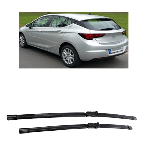 DANETI 28"+24" Auto Scheibenwischer Vorne, für Opel Astra K 2015-2020 Set Wischer Wischblätter Vorne Frontscheibe Scheibenwischer Auto Accessoire von DANETI