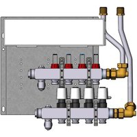 Danfoss FBH-Verteiler SGCi-2 2 Kreise, Icon 24V, TWA, mit Durchflussanzeige Danfoss FBH-Verteiler SGCi-2 2 Kreise, Icon 24V, TWA, mit Durchflussanzeige von DANFOSS