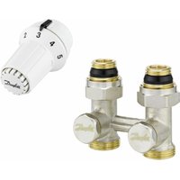 Danfoss - Hahnblock Themostat-Set ras-c + rlv-ks 1/2 Durchgang Heizkörperthermostat Danfoss - Hahnblock Themostat-Set ras-c + rlv-ks 1/2 Durchgang Heizkörperthermostat von DANFOSS