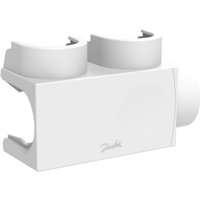 Danfoss Kunststoffabdeckung für VHS-DV Eckausführung, Fühler links in Weiß Heizkörper 1/2" von DANFOSS