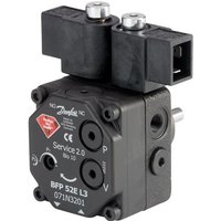 Danfoss Ölbrennerpumpe BFP 52 E R 5 mit 2 Magnetventil, 40 l/h, Drehrichtung rechts Danfoss Ölbrennerpumpe BFP 52 E R 5 mit 2 Magnetventil, 40 l/h, Drehrichtung rechts von DANFOSS
