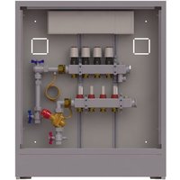 Danfoss - Station UnoFloor Comfort 3R 3 hk, rechts mit AB-PM-Set, 230V von DANFOSS