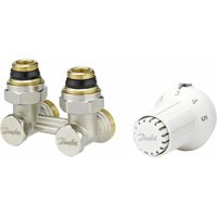 Danfoss Thermostat-Set Home RAS-CK + RLV-KS 1/2, Eckform Heizkörperthermostat Danfoss Thermostat-Set Home RAS-CK + RLV-KS 1/2, Eckform Heizkörperthermostat von DANFOSS