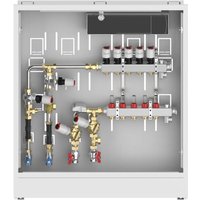 Danfoss - UnoFloor Heizen/Kühlen mit Icon 24V, 7 hk, rechts mit 2 x ab-pm Sets von DANFOSS