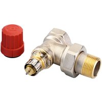 Danfoss - Ventilgehäuse ra-n 20 r 3/4', Eckausführung, matt vernickelt von DANFOSS