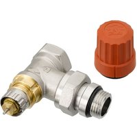 Danfoss Ventilgehäuse RA-N 15 R 1/2", Eckausführung, vernickelt, selbstdichtendem Nippel Danfoss Ventilgehäuse RA-N 15 R 1/2", Eckausführung, vernickelt, selbstdichtendem Nippel von DANFOSS
