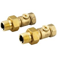 Danfoss Verschraubung mit Kugelhahn DN 15 x Rp 1/2" für MTCV 15 Danfoss Verschraubung mit Kugelhahn DN 15 x Rp 1/2" für MTCV 15 von DANFOSS