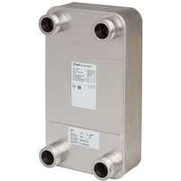 Danfoss gelöteter Wärmeübertrager MPHE XB 52M-1 100 PN 25 G 2" A x 50mm von DANFOSS
