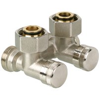 Universalverschraubung rlv-k für Ventil-Heizörper, Heizkörper g 3/4', Eckausführung - Danfoss von DANFOSS