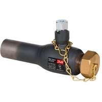 Kugelhahn Typ jip 140.15 6Kant dn 15, Kvs 11m3/h, pn 40, Anschweissende - Außengewinde/ Kappe (ae - AG/Kappe) - Danfoss von DANFOSS