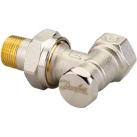 RLV-S10 Rücklaufverschraubung 3/8' absperrbar Eck 003L0121 - Danfoss von DANFOSS