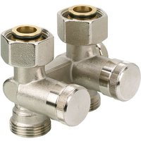 Universalverschraubung rlv-k für Ventil-Heizörper, Heizkörper g 3/4', Durchgangsausführung - Danfoss von DANFOSS