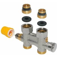 Danfoss - Universalanschlussarmatur Typ vhs-un Durchgang 1/2'' x 3/4'' 013G4742 von DANFOSS