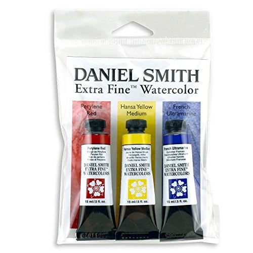 DANIEL SMITH Extra feines Primär-Aquarell-Set, 3 Tuben, 15 ml von Daniel Smith