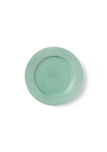 Lyngby Porcelæn Lunch-Teller Ø21 cm Rhombe Color Mix & Match aus Porzellan von DANMARK LYNGBY