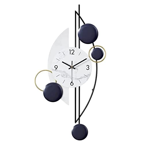 DANNMPX Dekorative Wanduhren Kunst-Dekor-Uhr, Heim-Wanduhr, Moderne Heimdekoration, Geometrische Elemente Wanduhr(43 * 79cm) von DANNMPX