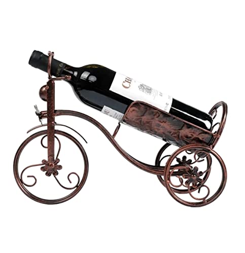 DANNMPX Weinregale Fahrrad-Weinregal-Eisen-Multifunktions-europäische Verzierungen-Wohnzimmer-Esszimmer-Anzeige Für Bartheke Küche(G) von DANNMPX