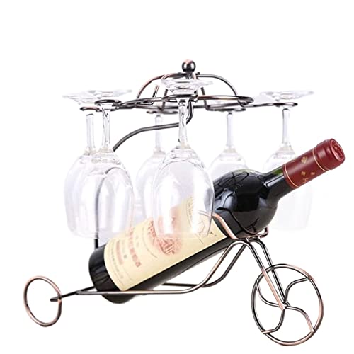 DANNMPX Weinregale Tabletop Freistehendes Weinregal Weinglas Metall Arbeitsplattenhalter Heimdekorationen Für Bartheke Küche von DANNMPX