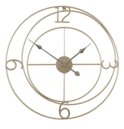 Dekorative Wanduhren 24-Zoll-Wanduhr, Leises, Nicht Tickendes, Batteriebetriebenes Metall, Moderne Kreative Wanduhr Für Wohnzimmerdekoration Wanduhr Dekorative Wanduhren 24-Zoll-Wanduhr, Leises, Nicht Tickendes, Batteriebetriebenes Metall, Moderne Kreative Wanduhr Für Wohnzimmerdekoration Wanduhr von DANNMPX
