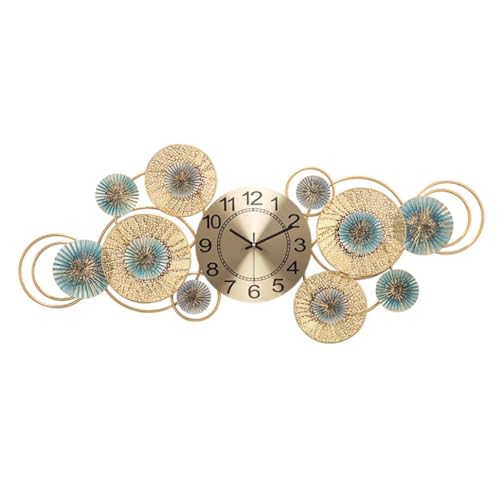 Dekorative Wanduhren Home Wanduhr Iron Art Stille Wanduhr Einfache Dekoration Wanduhren Für Wohnzimmer Wanduhr(A) von DANNMPX