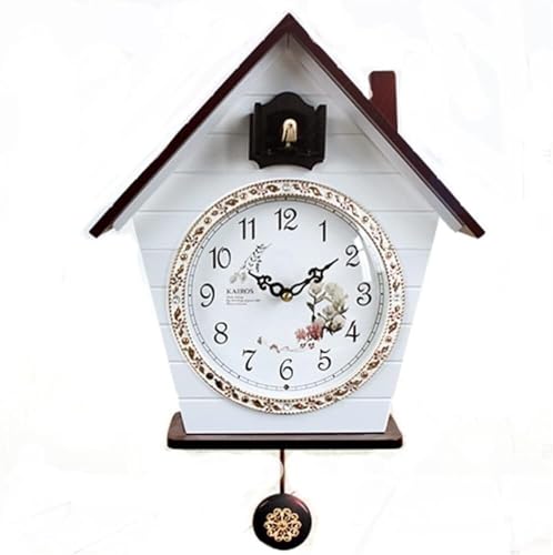 Dekorative Wanduhren Kuckucksuhr, Moderne, Einfache Wanduhr, Natürliche Vogelstimmen, Uhr, Haus, Wandkunst, Heimdekoration Wanduhr Dekorative Wanduhren Kuckucksuhr, Moderne, Einfache Wanduhr, Natürliche Vogelstimmen, Uhr, Haus, Wandkunst, Heimdekoration Wanduhr von DANNMPX