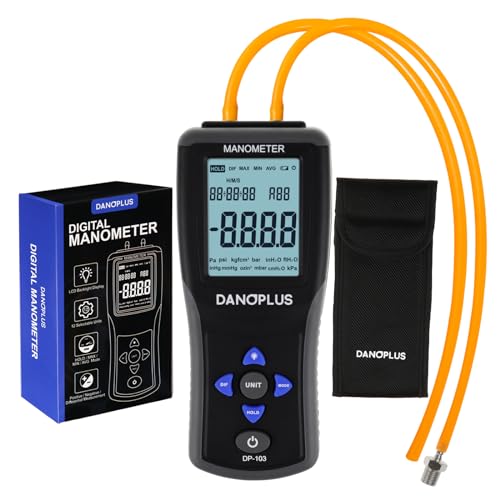 Manometer Digital Gas Pressure Tester Differential Pressure Gauge HVAC Air Pressure Meter with Backlight Data Record Function Manometer Digital Gas Pressure Tester Differential Pressure Gauge HVAC Air Pressure Meter with Backlight Data Record Function von DANOPLUS