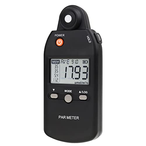 Quantum PAR Meter PPFD-Tester für die Photosynthetische Aktivität von Pflanzen im Innen- und Außenbereich, Licht-Lux-Tester 400–700nm von DANOPLUS